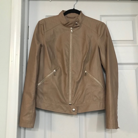 bagatelle Jackets & Blazers - Bagatelle Genuine Leather Tan Jacket